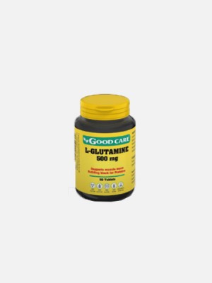 L - Glutamina 500mg - 50 Comprimidos - Good Care